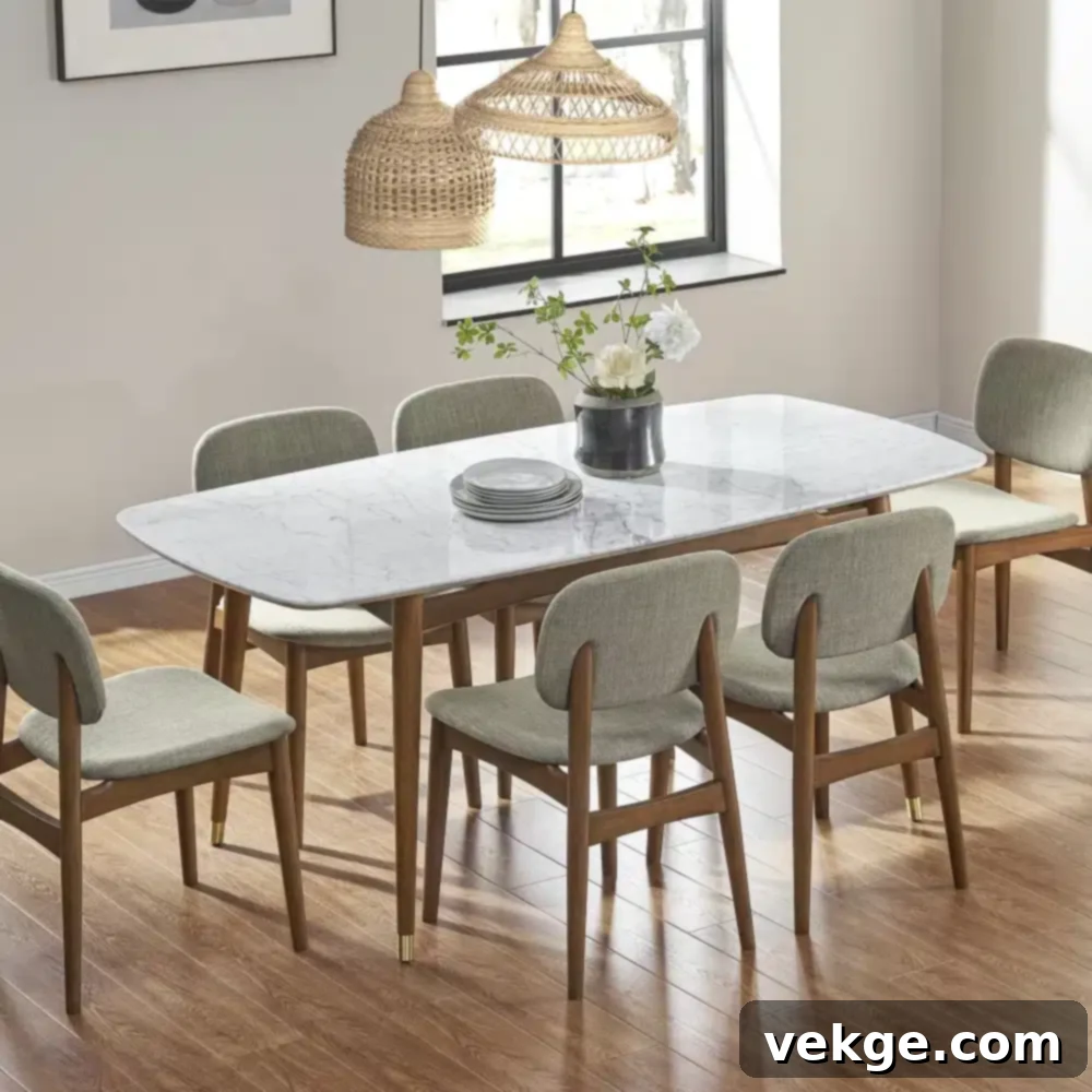 round dining table 