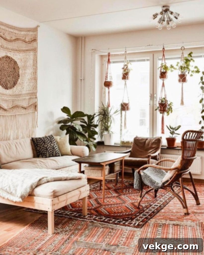 casual Boho decor