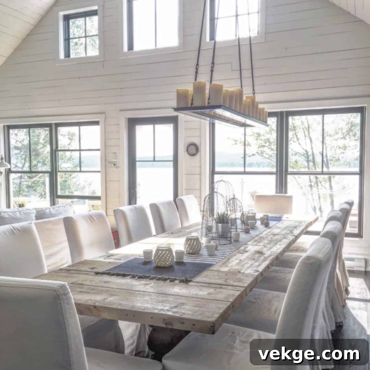 open and airy with focus to the windows
