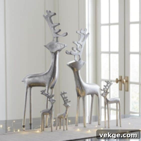 Metallic sculptures