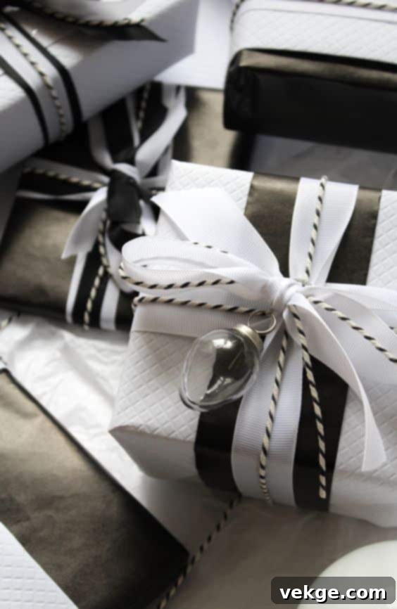 Neutral gift wrap