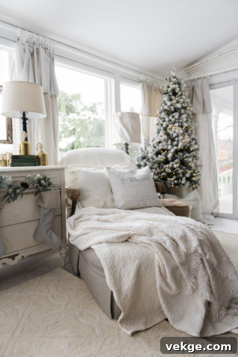Neutral bedroom decor