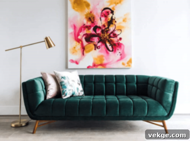 Square Pattern Sofa