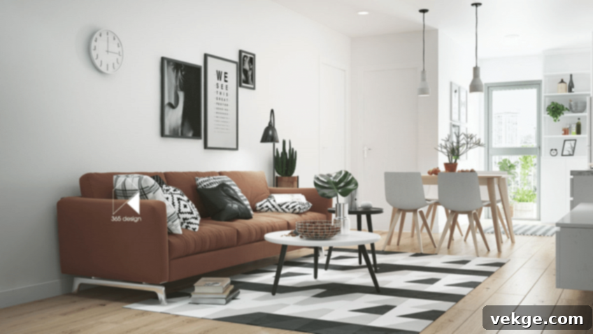 Square Compact Dining Table with white veneer top