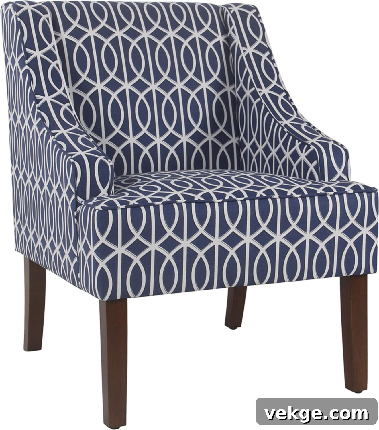 Home Pop velvet sweep arm