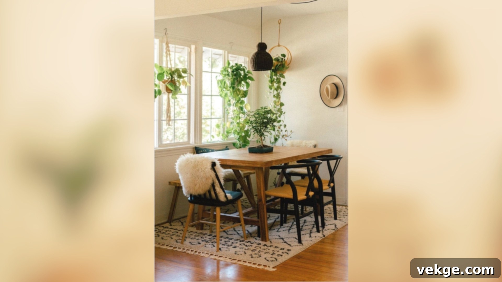 transititonal-boho-dining-room