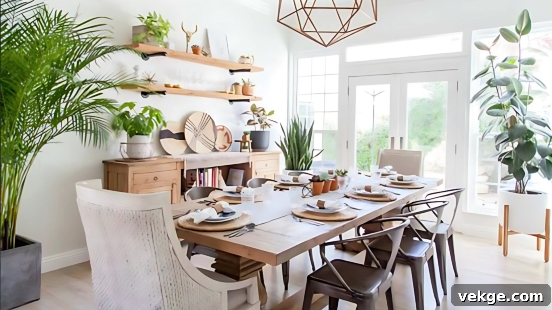 traditional-boho-dining-room