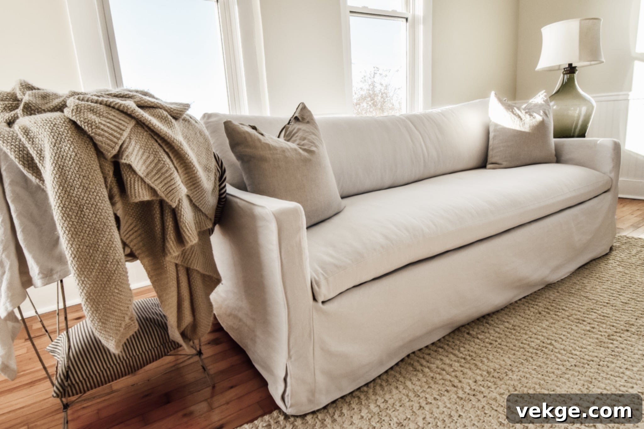 Sixpenny Amelia Slipcovered Sofa