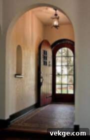 Arched Doorways in Spanish architecture