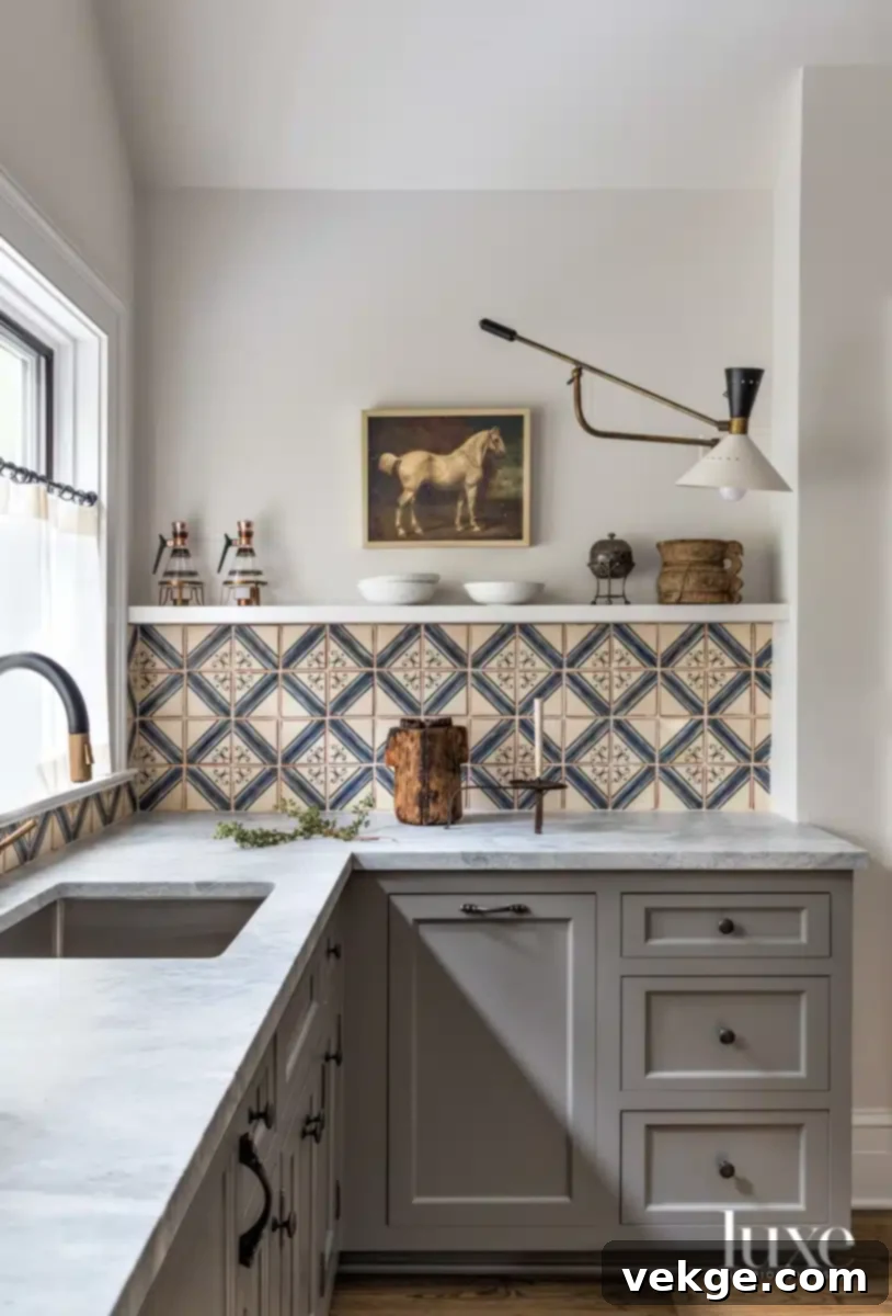 luxe interior design with rich textures and patterns