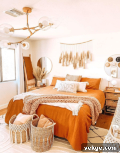 bright orange hue themed 