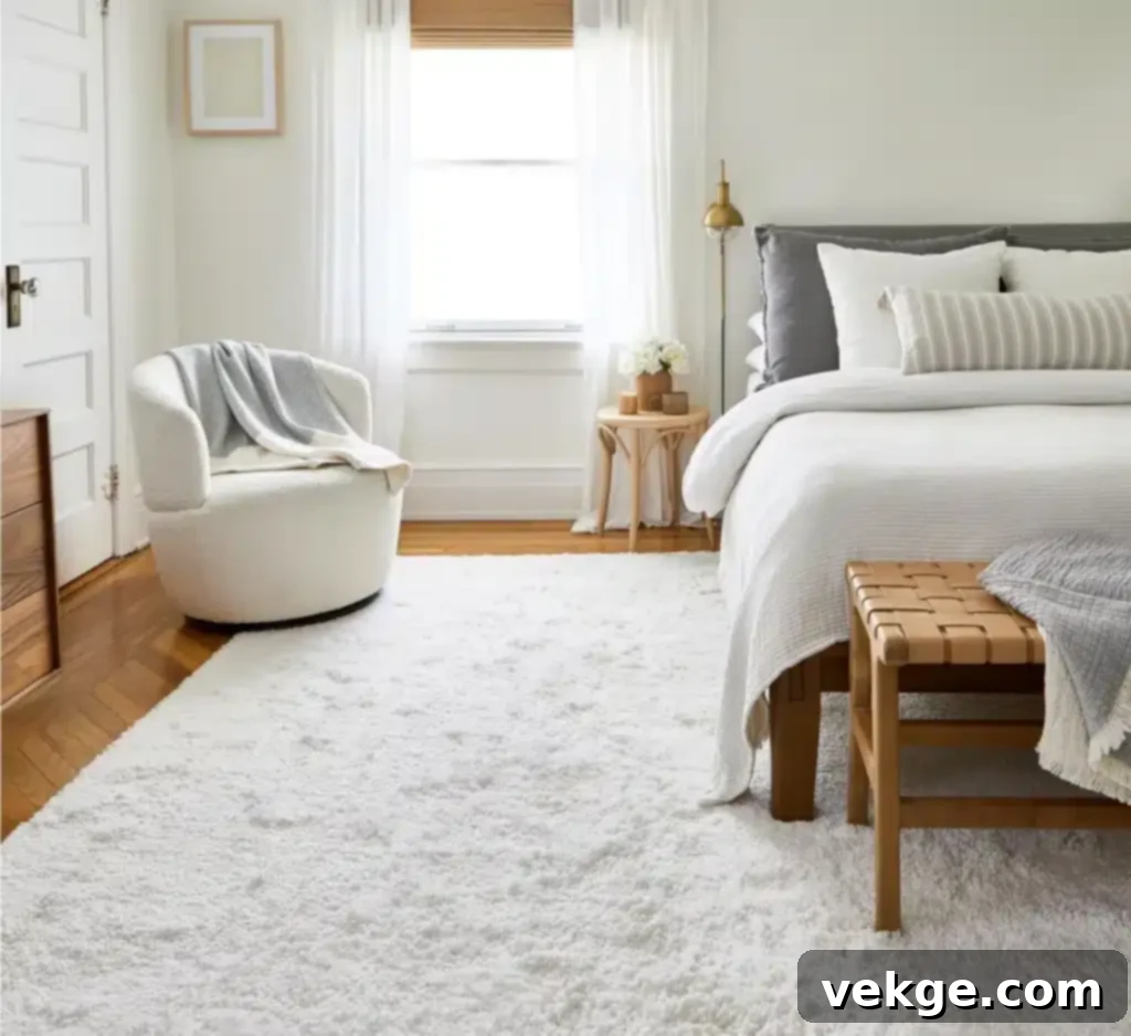 Off-White Modern Nordic Rug