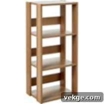 3-Tier Open Bookshelf Bookcase