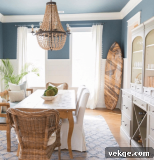 Warm Natural Shades dining room 