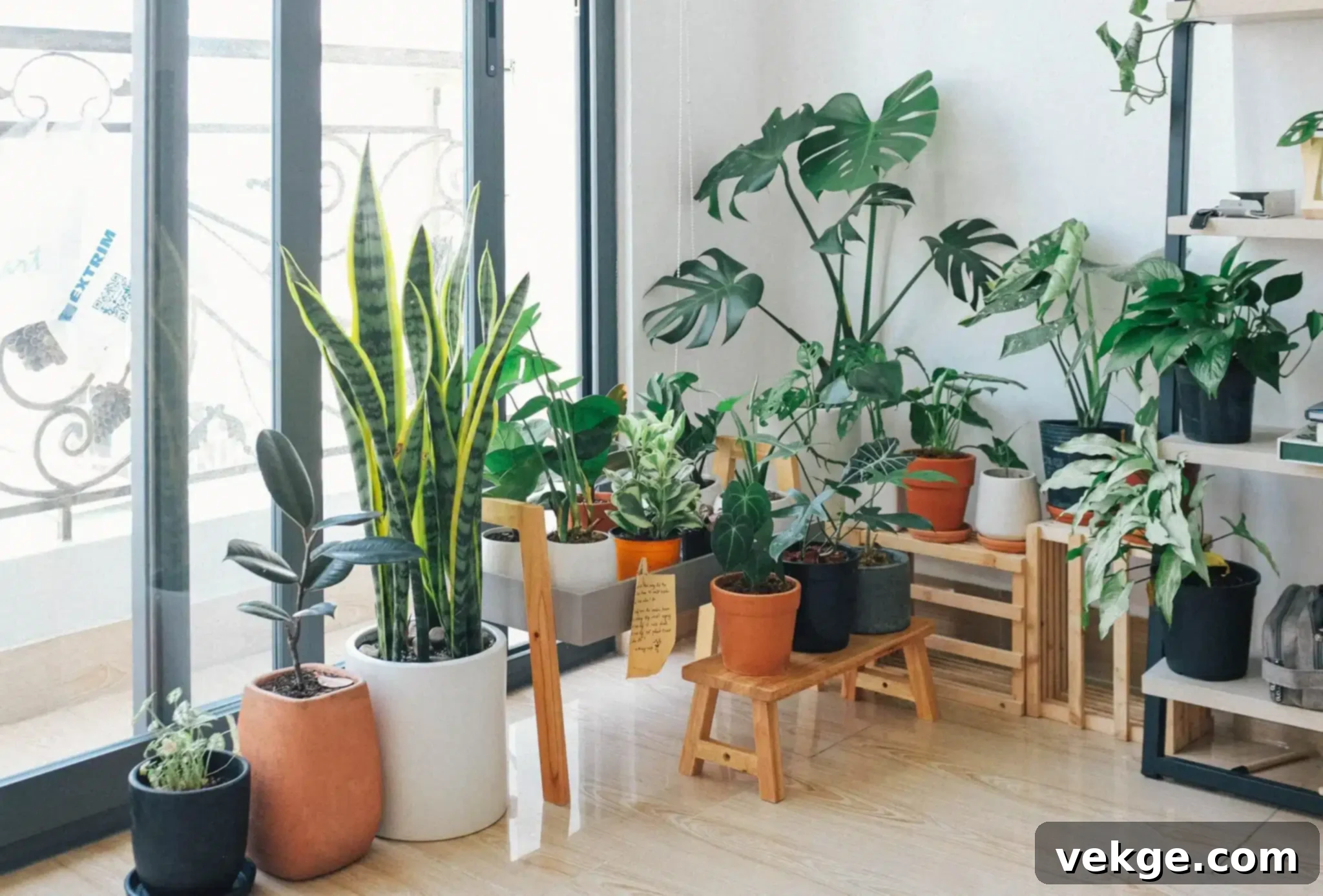 potted green indoor plants