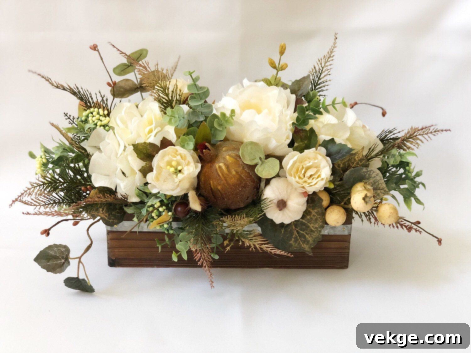 Beautiful fall floral arrangement with orange and yellow flowers