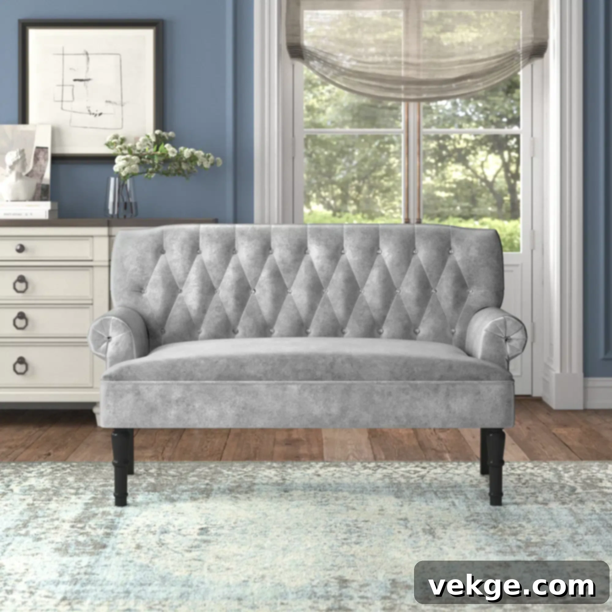 Unlocking Rustic Elegance French Country Sofa Designs for Your Home 13 diamond tufted french country sofa