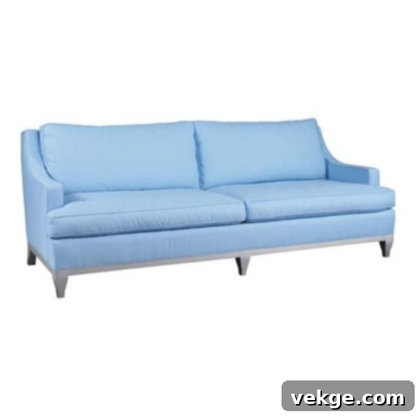 Light Blue Drake Sofa