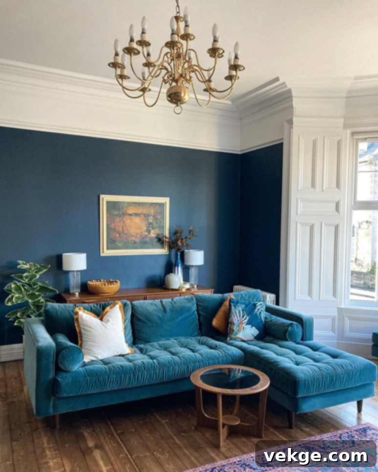 Blue Sectional Sofas