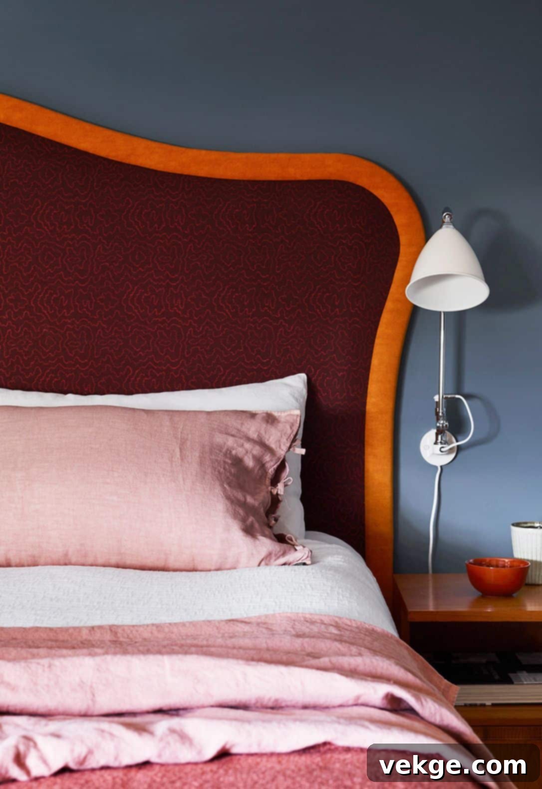 pink gray bedrooms