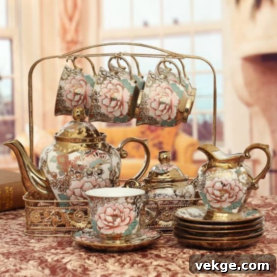 fancy tea sets