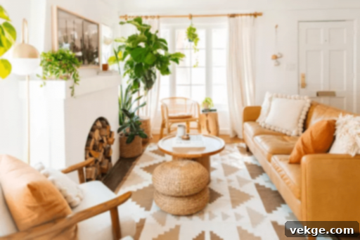 embrace natural color living room 