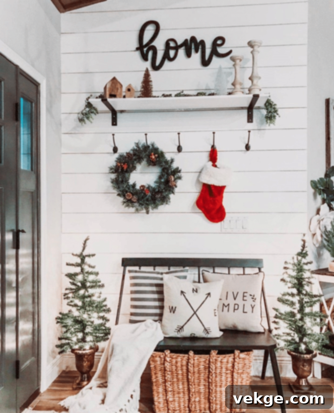 Christmas Entrance
