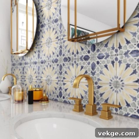 glazed porcelian tiles