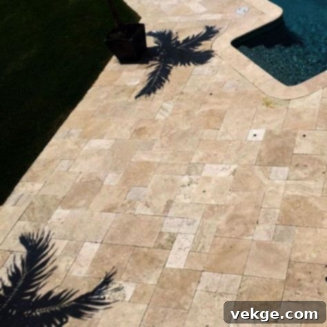 French Pattern Travertine