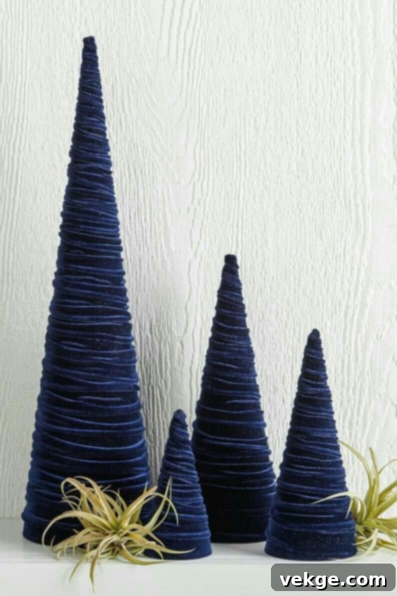 Velvet Christmas Tree