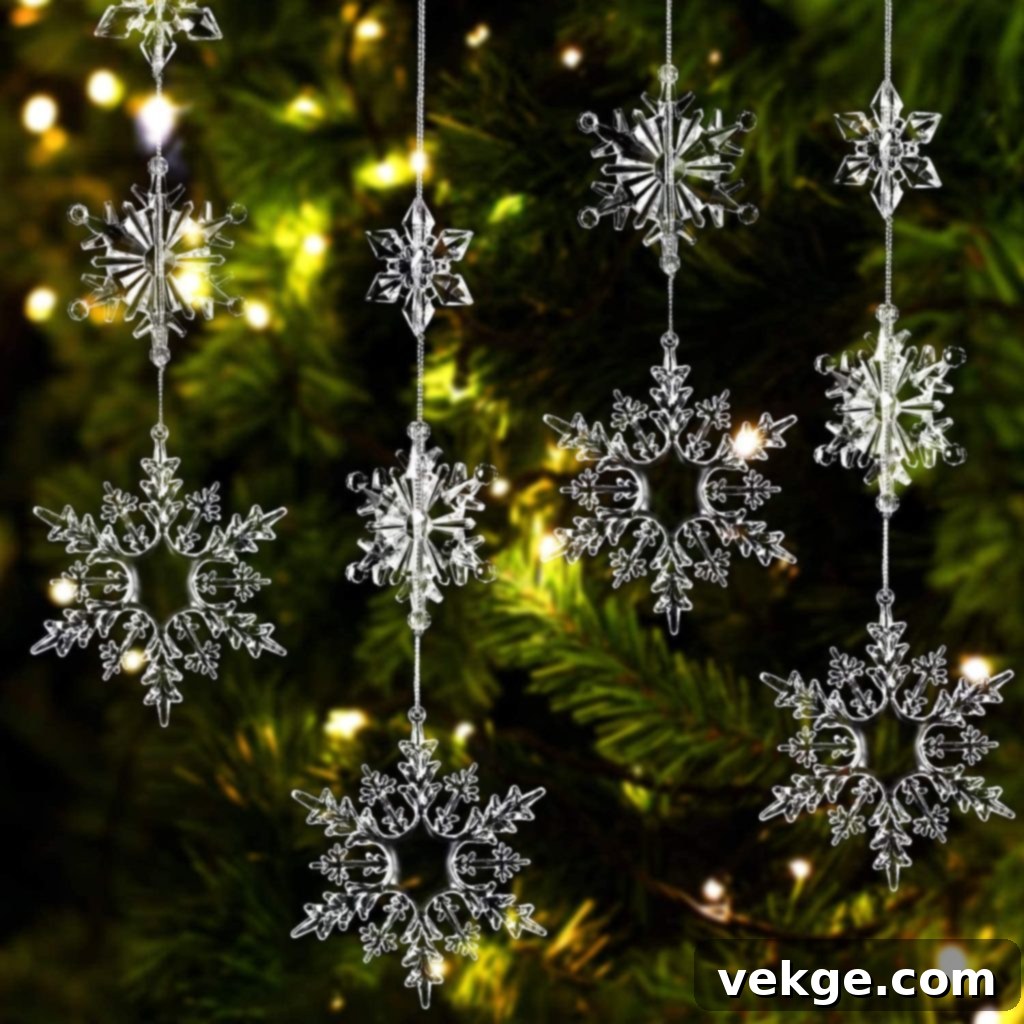 Crystal Snowflake Ornament