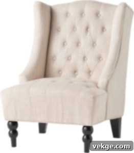 Wing back chair