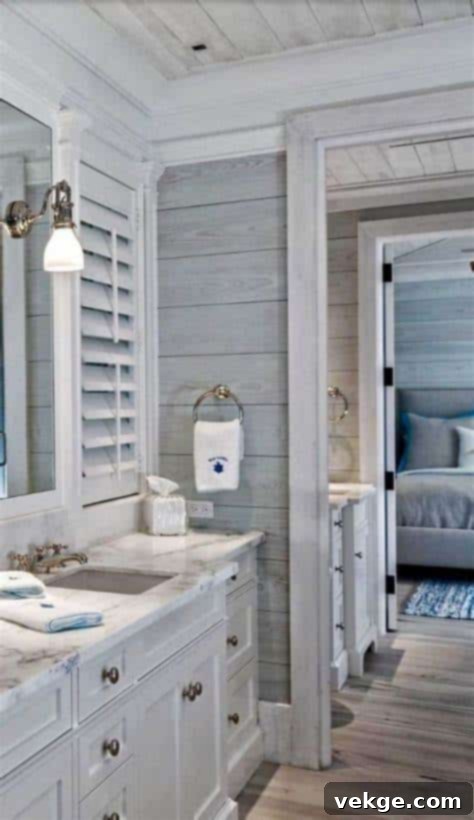 Bathroom coastal decor