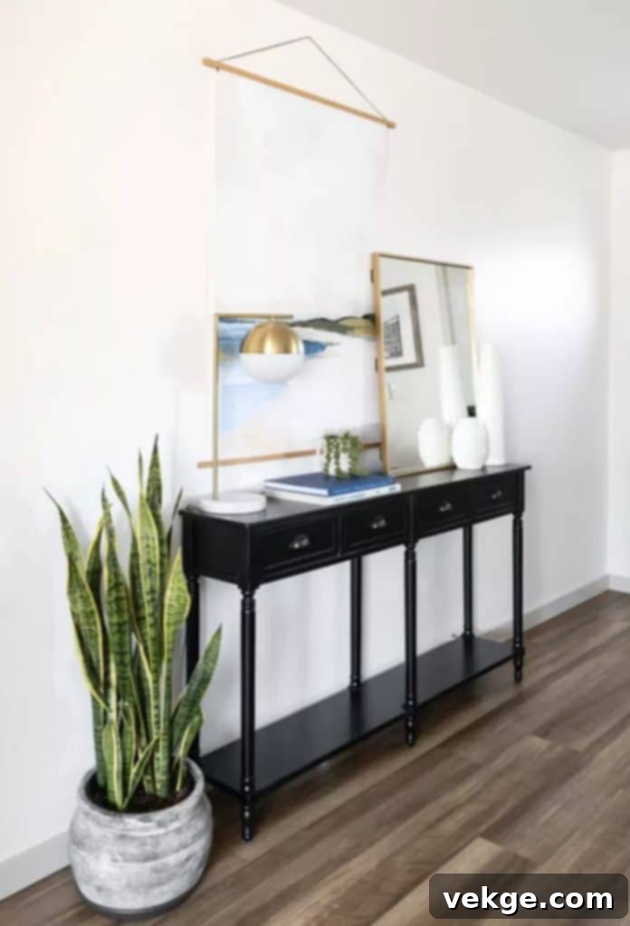 Dark Pieces for Modern Coastal Feel