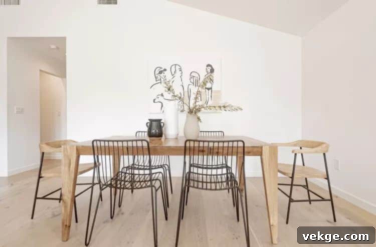 Layering neutral furniture