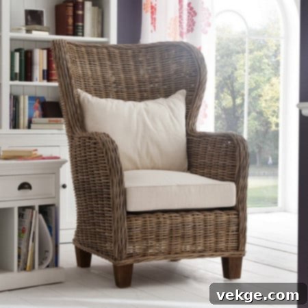 Woven Accent Chairs for Modern Coastal