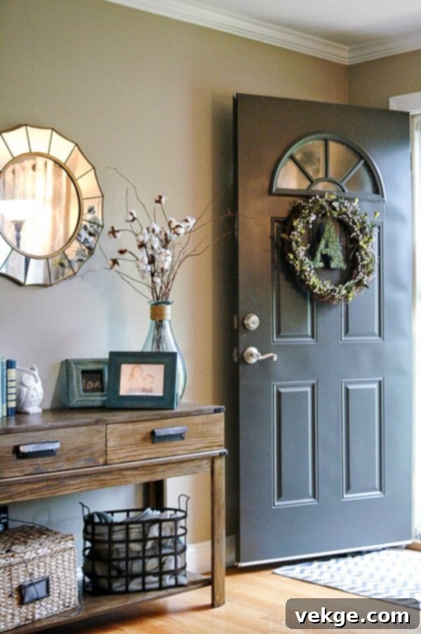 Make a Statement in the Entryway