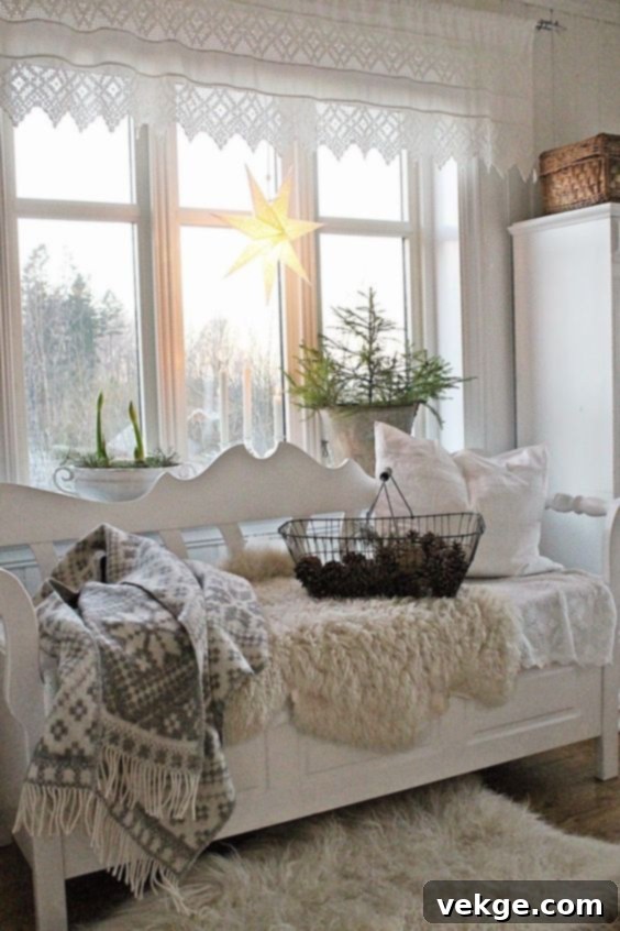 Warm blankets, flannel sheets, and wool throws