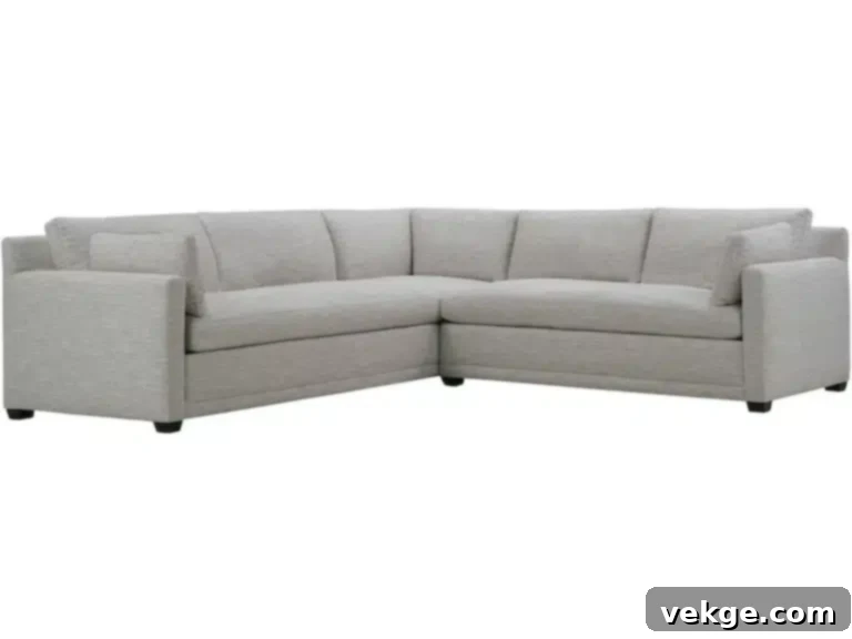 Tuxedo Sectional Sofa