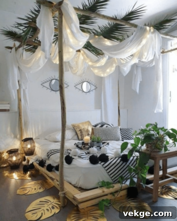 canopy bed