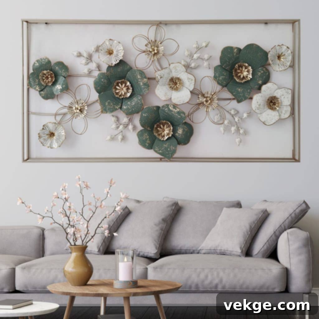flowers in frame 