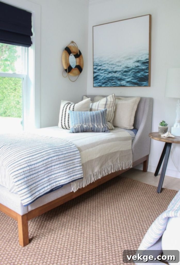 Ocean Photography with Buoy as Wall Decor
