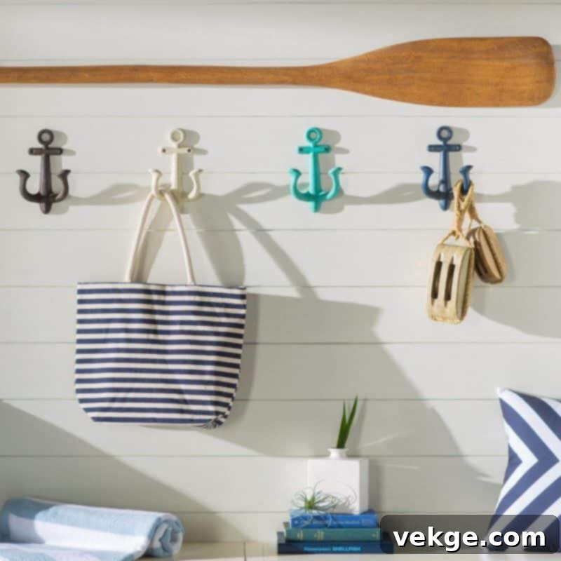 Anchor Wall Hooks Decor