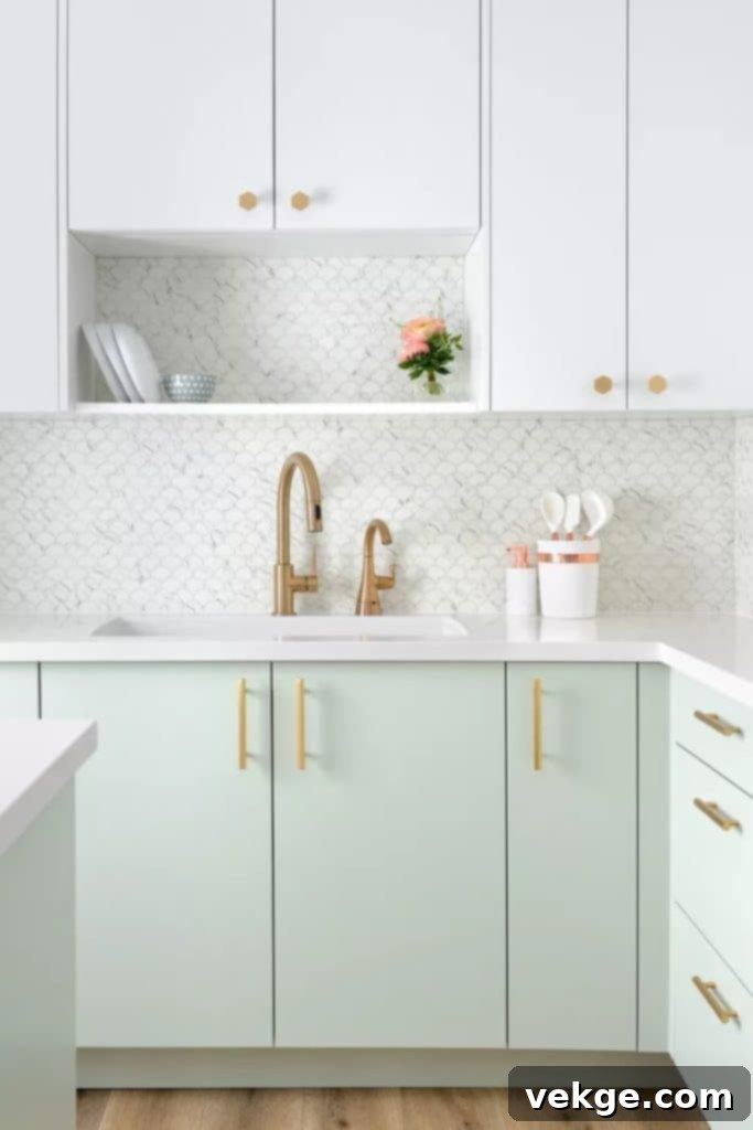 Fish scales to you backsplash kitchen
