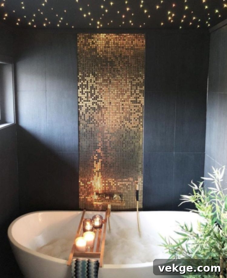 Bathtub-tray - Glam Bathroom Decor