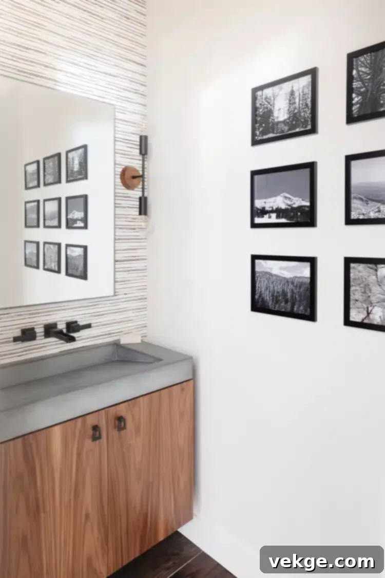 Frames Bathroom - Glam Bathroom Decor