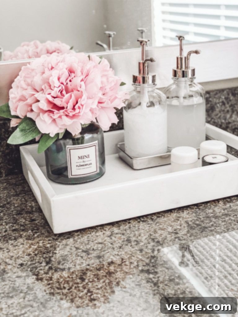Flower - Glam Bathroom