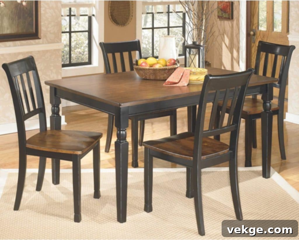 Rustic Farmhouse Dining Room Table