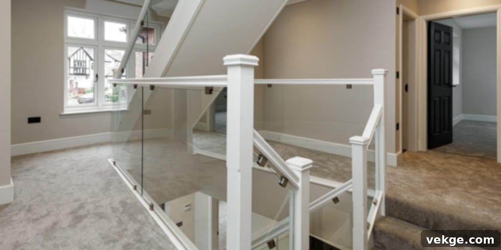 glass panel staircases