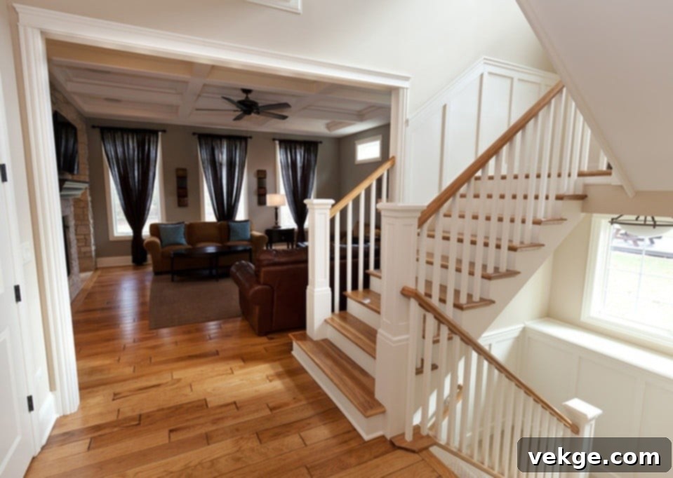 switchback staircase